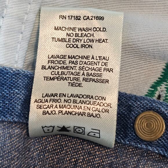 Liberty Men's Stonewashed Denim Bib Overalls 42x30 - Picture 13 of 16